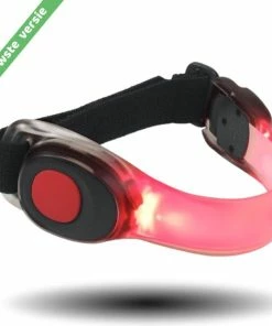 Beste Pirce 🔔 InVincer® - Hardloop Verlichting - Hardloop Lampje Rood Incl Batterijen - LED Glow Armband Verlichting - Running Light - Safety Sport Armband - Lampje Hardlopen - Reflecterende Armband - Water Resistant - Kleur: Fel Rood 🎁