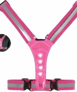 Beste Verkoop ???? TrueLogic Alpha Hardloopvest Met Verlichting - Hardloopvest Neon Roze - Reflecterend Vest - One Size Fits All ???? -Nijdam Shop 550x552 6