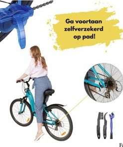 Hete verkoop 🛒 Fain Fietsketting Reiniger Set – 6 Delig – Fietsketting Onderhoud – Fietsketting Borstel - Inclusief Borstel - Fietsgereedschap – Kettingscherm – Schrobber – Fietsketting Reiniger Set – Fietsketting Ontvetter – Ketting Schoonmaken – Fiets Multitool 🧨 -Nijdam Shop 550x553 11