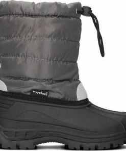 Groothandel 😀 Playshoes - Winterlaarsjes Met Trekkoord - Grijs - Maat 22-23EU 🔔 -Nijdam Shop 550x554 1