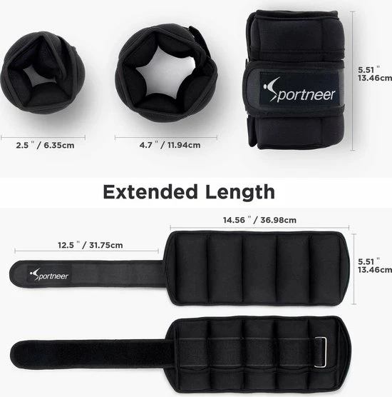 Hete verkoop 🎁 Sport Gewichtsmanchetten, Verstelbare Enkelgewichten Set, Voet-/polsgewicht Manchetten, 1,0 Kg Tot 4,6 Kg Gewichten, 1 Paar Voor Benen En Armen, Verpakking Van 2 Stuks Voor Fitness, Wandelen, Hardlopen 😉 4 Hete verkoop 🎁 Sport Gewichtsmanchetten, Verstelbare Enkelgewichten Set, Voet-/polsgewicht Manchetten, 1,0 Kg Tot 4,6 Kg Gewichten, 1 Paar Voor Benen En Armen, Verpakking Van 2 Stuks Voor Fitness, Wandelen, Hardlopen 😉 - Afbeelding 2