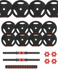 Beste Pirce 👍 XQ Max 20 Kg Dumbbell & Barbell - 3-in- 1 - Verstelbaar MET Stang 🔥 -Nijdam Shop 550x556 17