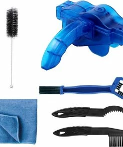 Beste Pirce ๐ Merkloos Fietsketting Reiniger - Fietsketting Reiniger - Ketting Schoonmaken - Kettingborstel - Fiets Schoonmaak Set - Ontvetter Fiets - Kettingreiniger - Fietsketting Smeermiddel - Fiets Accessoires - Borstels - Fietsgereedschap - Kerstcadeau - Voor Mannen ๐ฅฐ