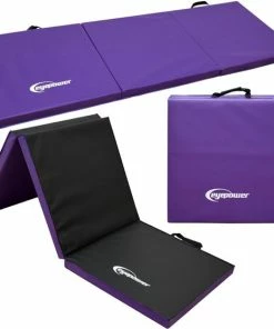 Uitgang ๐ Eyepower 180x60 XL Gymnastiekmat Voor Thuis - Opvouwbaar - 5cm Dikke Turnmat - Zachte Vloermat Voor Kinderen ๐งจ