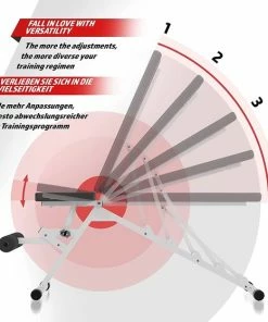 Groothandel 💯 Physionics® Multifunctionele Halterbank, Halterbank Verstelbaar, Fitnessbank, Rugleuning 5-voudig Verstelbaar, Inklapbaar, Beenhouder, Tot 200 Kg Belastbaar, Schuine Bank, Platte Bank, Trainingsbank, Fitnessbank Voor Thuis, Buiktrainer 👏 -Nijdam Shop 550x558 13