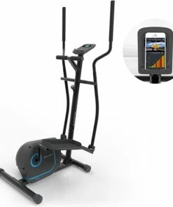 Goedkoopste ๐ Klarfit Klarstein Myon Cross - Crosstrainer - 12kg Vliegwielmassa - Magnetisch Remsysteem - Tablethouder En Kinomap-app โญ