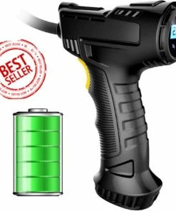 Goedkoop ๐ YASOKRO Electrische Pomp - Fietspomp - Luchtpomp - Luchtcompressor - Auto Band Pomp - Draagbaar - Oplaadbaar - Zwart โค๏ธ