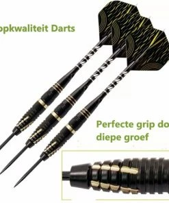 Gloednieuw ❤️ Bushifi Darts Premium Dartpijlen Van Hoge Kwaliteit Steeltip - Set Van 6 - Dartpijltjes 23 Gram - Origineel Cadeau Professionele Meest Complete Set 😉 -Nijdam Shop 550x565 5