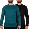 Beste deal 💯 Craft - Core Baselayer - Thermoshirt - Mannen - Zwart/donker Blauw - M 🔥