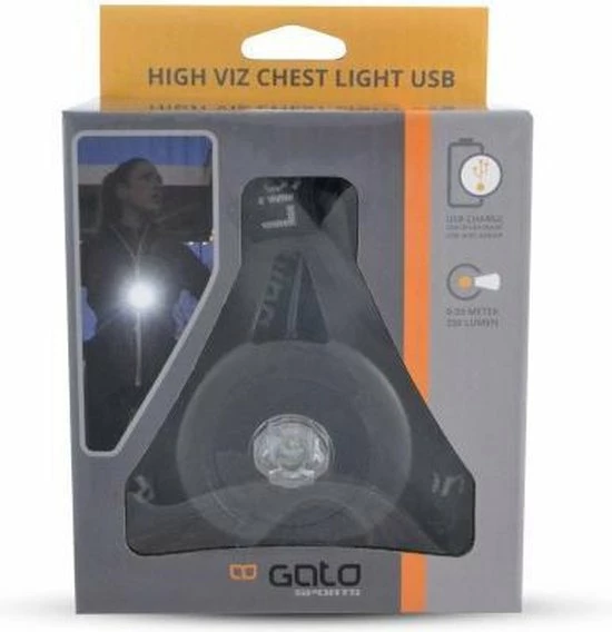 Korting 😉 Gato Sports Asjustable Chest Light USB 500 Lumens - Zwart ⭐ 9 Korting 😉 Gato Sports Asjustable Chest Light USB 500 Lumens - Zwart ⭐ - Afbeelding 7