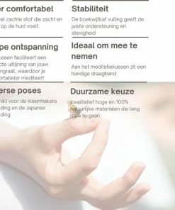 Kopen ✨ NOVO Wellbeing Meditatiekussen | Yoga Kussen | Boekweit | Paars 🛒 -Nijdam Shop 550x570 2