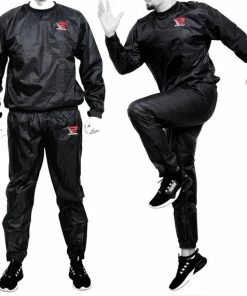 Flash-uitverkoop 💯 Iconic Sauna Sweat Suit Heavy Duty Exercise Suit Fitness Gym Burn Calories Weight Lose Running 🌟