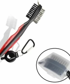 Korting 🔔 Firsttee LUXE Golfclub Borstel - Multi Club Cleaner - Cleaning Brush - Golf Accessoires Golftas 😉