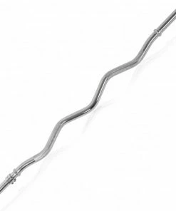 Begroting 👏 Tunturi Halterstang - Curlstang - Alanhead -120 Cm - Ø 30 Mm - Incl. Gratis Fitness App 🎁