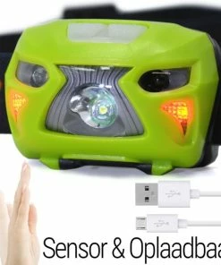 Gloednieuw ๐ King Mungo KMHL020 LED Hoofdlamp - Oplaadbaar - Waterdicht ๐