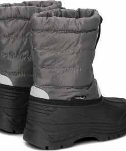 Groothandel 😀 Playshoes - Winterlaarsjes Met Trekkoord - Grijs - Maat 22-23EU 🔔 -Nijdam Shop 550x579