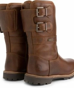 Goedkoopste 🔔 Travelin' Yukon Dames Outdoorlaarzen - Vibram Zool - Waterdicht - Wol Gevoerd - Cognac Bruin Leer - Maat 40 😉 -Nijdam Shop 550x583 2