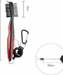 Korting 🔔 Firsttee LUXE Golfclub Borstel - Multi Club Cleaner - Cleaning Brush - Golf Accessoires Golftas 😉 -Nijdam Shop 550x587
