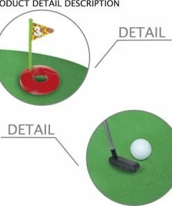 Nieuw ✨ LOUZIR Toilet Golf - Golfspel Toilet - WC Spel - Toilet Pret -Trainingsmaterialen - Mini Golfset - Spellen - Sport Speelgoed - Putting - Mini Golfset - Golf Accessoires - Golftrainingsmateriaal - Trainingsmaterialen 🥰 -Nijdam Shop 550x587 3