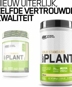 Kopen 🤩 Optimum Nutrition Gold Standard 100% Plant-based Protein - Vanilla - Vegan Protein - Plantaardig Proteine Poeder - Eiwitshake - 684 Gram (19 Servings) 😍 -Nijdam Shop 550x597 2