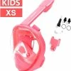 Hete verkoop 🔔 Campingwise Full Face Duikmasker - Kids - Maat XS - Roze 🌟