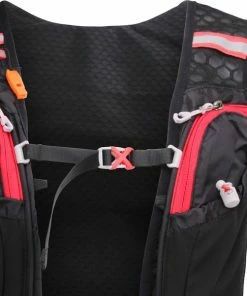 Gloednieuw ⭐ Inoxto Outdoor Mattys - Sporttas- Rugzak - 5L - Hardlopen- Wielrennen - Mountainbike - Hiken - Outdoor - Zwart 🎉 -Nijdam Shop 550x602