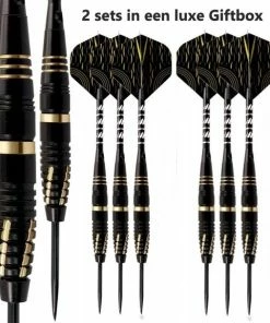 Gloednieuw ❤️ Bushifi Darts Premium Dartpijlen Van Hoge Kwaliteit Steeltip - Set Van 6 - Dartpijltjes 23 Gram - Origineel Cadeau Professionele Meest Complete Set 😉 -Nijdam Shop 550x608 2