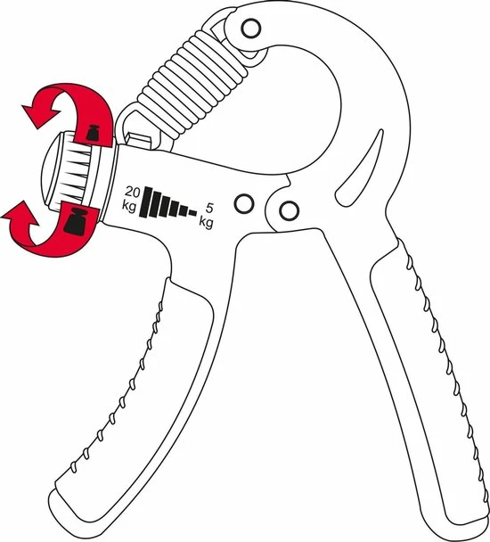 Beste Pirce ๐ Avento Handknijper Verstelbaar - 5-20 Kg - Zwart/Grijs ๐งจ 9 Beste Pirce ๐ Avento Handknijper Verstelbaar - 5-20 Kg - Zwart/Grijs ๐งจ - Afbeelding 7
