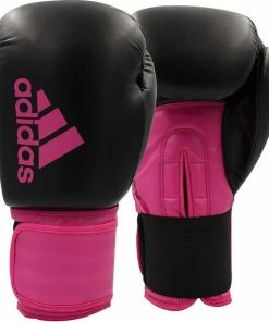 Beste recensies van ⌛ Adidas Hybrid 100 Dynamic Fit (Kick)Bokshandschoenen Zwart/Roze 14 Oz ✔️