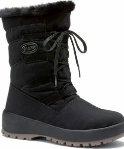 Goedkoop 🔥 Olang Nora Snowboots - Maat 42 - Vrouwen - Zwart ⌛ -Nijdam Shop 550x617 1