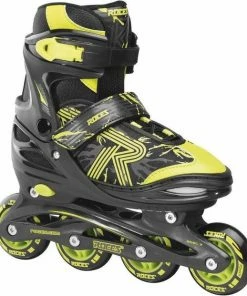 Nieuw ⭐ Roces Jokey 3.0 Kids - 34-37 - Zwart/Groen ❤️