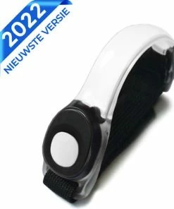 Flash-uitverkoop ๐ SharpLife® Hardloop Verlichting - Hardloop LED Lampjes - Alternatief Op Hardloopvest - Waterafstotend - Ook Ideaal Als Wandel Of Fiets Verlichting - Kleur Wit โ๏ธ