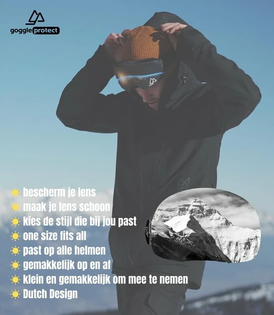 Korting ⭐ Goggle Protect Sunrise Zwart 🔔 8 Korting ⭐ Goggle Protect Sunrise Zwart 🔔 - Afbeelding 6