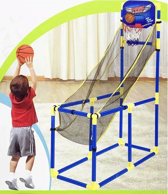 Korting 🛒 Sport Alliance Mini Basketbal Set - Bal + Pomp + Net + Bord + Basketbalring - Arcade Basketbalset - Met Opvangnet 🤩 6 Korting 🛒 Sport Alliance Mini Basketbal Set - Bal + Pomp + Net + Bord + Basketbalring - Arcade Basketbalset - Met Opvangnet 🤩 - Afbeelding 4