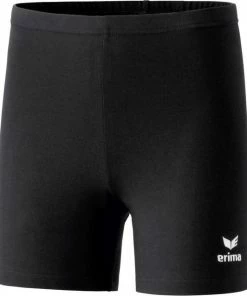 Beste Verkoop ๐ Erima Verona Tight Sportshort Dames - Zwart - Maat 38 ๐