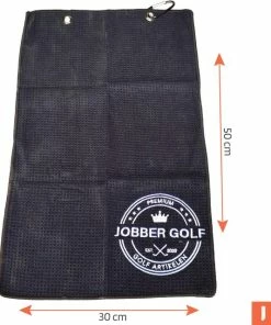 Coupon 🎉 Jobber Sports Jobber - SET - Golf - Handdoek - Pitchfork Golf 4 In 1 - Zwart 😀 -Nijdam Shop 550x640 3