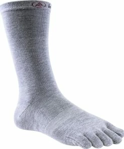 Goedkoopste 👏 Injinji Liner Crew Coolmax Teensokken 060270 Heather-gray M=40,5-44 ⭐