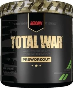 Goedkoop 🔔 Pre-Workout - Total War Pre-Workout - 392g - Redcon1 - Green Apple 😍 -Nijdam Shop 550x654 3