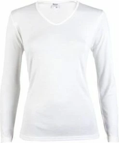 Beste Verkoop 🎉 Beeren Dames Thermo 👕 Shirt Lange Mouw Wit - Maat XL 🌟 -Nijdam Shop 550x658