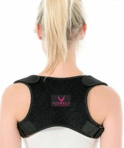 Beste recensies van 😀 Vivefly Healthcare - Postuur Corrector - Houding Correctie - Verhelpen Van Rugklachten - Verstelbare Rugband - One Size - Schouder Band - Rugpijn Voorkomen - Fitness - Houding Correctie - Thuiswerken - Vaderdag 🧨