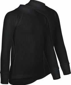 Kopen 🤩 Avento Thermoshirt Kinderen - 2-Pack - Zwart - Maat 164 🎁