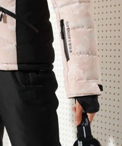 Aanbiedingen 🔥 Superdry Snow Luxe Puffer Dames Jas - Maat M 😉 -Nijdam Shop 550x670 1