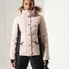 Aanbiedingen 🔥 Superdry Snow Luxe Puffer Dames Jas - Maat M 😉