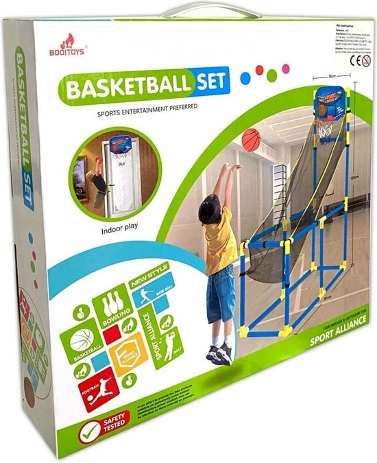Korting 🛒 Sport Alliance Mini Basketbal Set - Bal + Pomp + Net + Bord + Basketbalring - Arcade Basketbalset - Met Opvangnet 🤩 7 Korting 🛒 Sport Alliance Mini Basketbal Set - Bal + Pomp + Net + Bord + Basketbalring - Arcade Basketbalset - Met Opvangnet 🤩 - Afbeelding 5