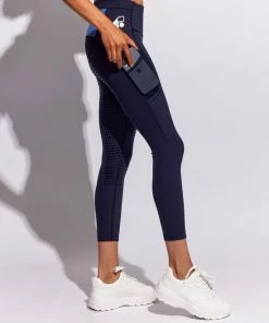 Top 10 🎁 Redsware Paardrijbroek Dames - Siliconen Print - Telefoonzak - Donkerblauw 😉