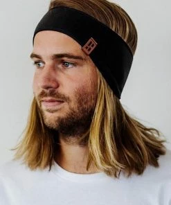 Korting ???? Poederbaas Haarband One Size - Zwart, Haarband Met Fleece, Haarband Voor Wintersport ???? -Nijdam Shop 550x697 2