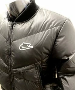 Flash-uitverkoop ???? Nike Bomberjack (Zwart) - Maat M ???? -Nijdam Shop 550x709