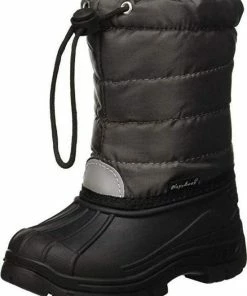 Groothandel 😀 Playshoes - Winterlaarsjes Met Trekkoord - Grijs - Maat 22-23EU 🔔 -Nijdam Shop 550x712 2