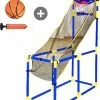 Korting 🛒 Sport Alliance Mini Basketbal Set - Bal + Pomp + Net + Bord + Basketbalring - Arcade Basketbalset - Met Opvangnet 🤩