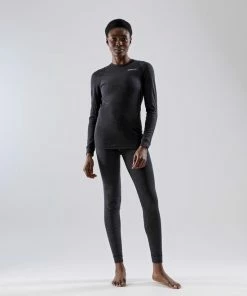 Beste Verkoop 🛒 Craft - Core Wool Merino LS Tee - Thermoshirt - Dames - Zwart - M 👍 -Nijdam Shop 550x733 1